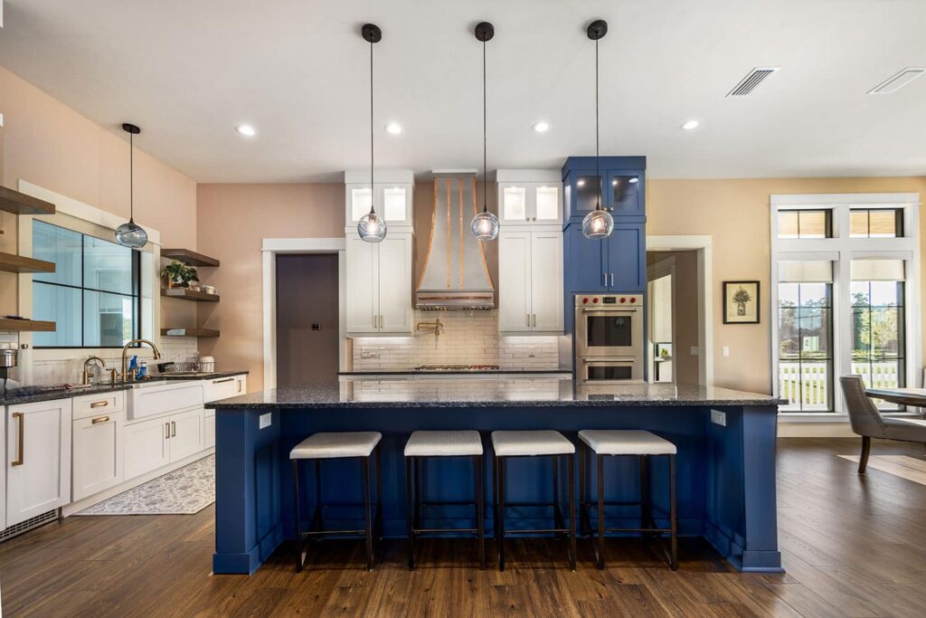 Residential home remodeling in High Springs Florida showing construction work within an existing home